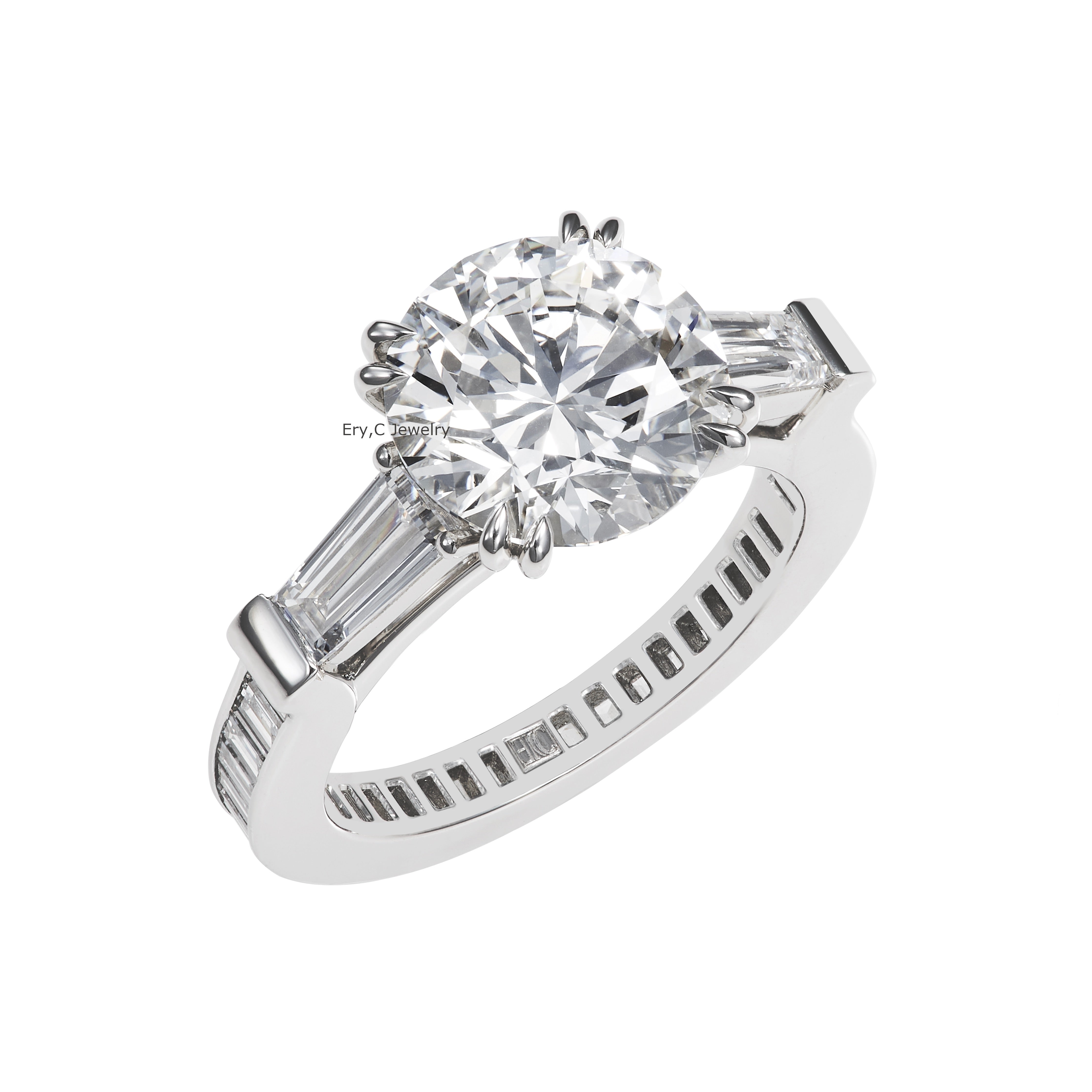 イリーシージュエリー Ery,C Jewelry erycjewelry eryc イリーシー  ダイヤモンド  記念日ジュエリー トリプルエクセレント ハートアンドキューピット ラウンド ブリリアントカット 誕生日プレゼント 結婚指輪 婚約指輪 マリッジリング エンゲージリング エタニティリング エタニティバンド ラウンドシェイプ プラチナ 金 18K 3ct 3カラット 5ct 5カラット ご褒美ジュエリー ハイジュエリー クリスマスプレゼント カナダマーク GIA 天然ダイヤモンド 2カラット 2ct 指輪 リング 一点もの high jewelry rings gold jewelry diamond VVS VS 宝石 財産 アート 投資 art 3EX H&C hearts and allows CanadaMark  F+ VVS VS round brilliant cut platinum テーパー バゲット